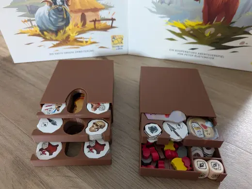 Paleo Token Holder for board game + expansion