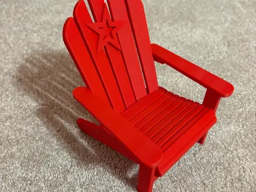 American Girl Doll Adirondack Chair