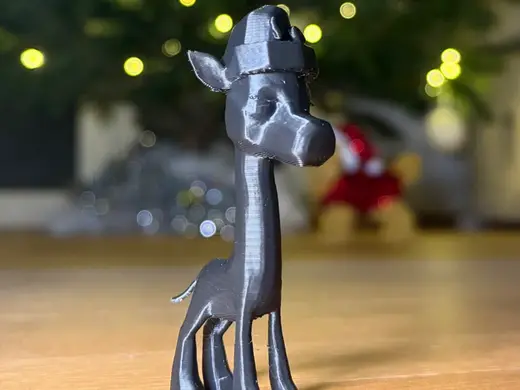 Party Christmas Giraffe