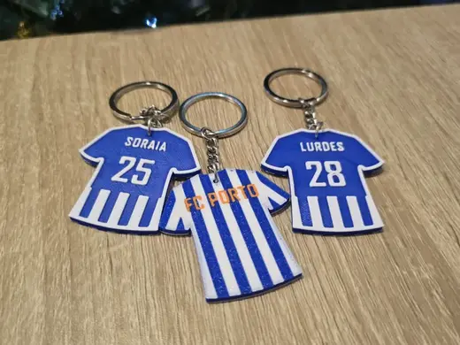 FC PORTO Keychain - Custom Name