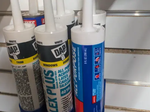 CriCut or caulk tube multi-level slatwall holder