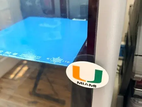 Miami Hurricanes Bambu P/X-Series Door Handle