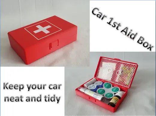 Car 1st Aid Box // Erste Hilfe Box für's Auto