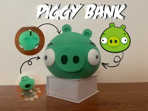 Angry Bird Minion Piggy Bank