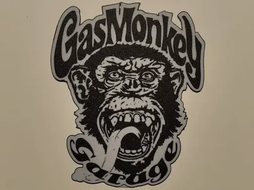 gas monkey garage wall art