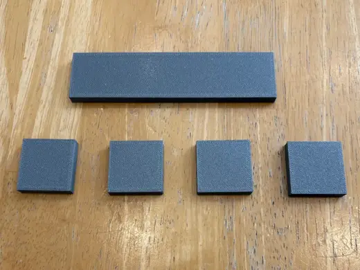 Brick Compatible Straight Track Pavement Tile