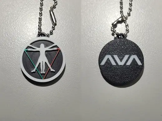 Angels and Airwaves Lifeforms DoubleSided Keychain