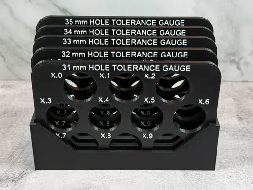 Tolerance Gauges - Holes 31mm-30mm with Stand