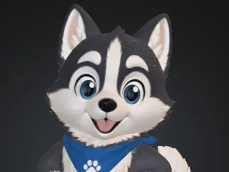 Bandana Husky