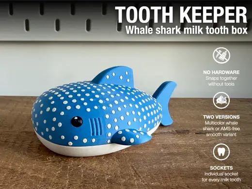 Tooth Keeper — Whale Shark Milk Tooth Box