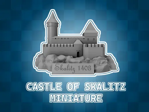 Kingdom Come: Deliverence Skalitz castle miniature