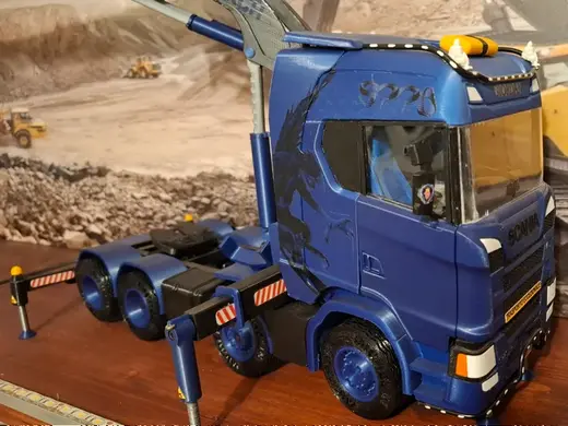 SCANIA S770 WITH CORMACH CRANE