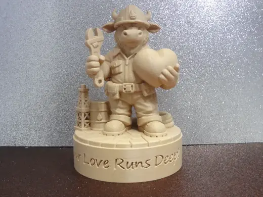 Highland Hugs For Your Heart Collection Roughneck!