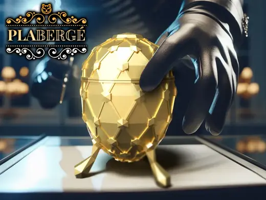 PLAbergé: The Fabulously Mini Easter Eggs Holder