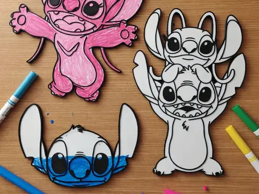 Stich Paintable Set