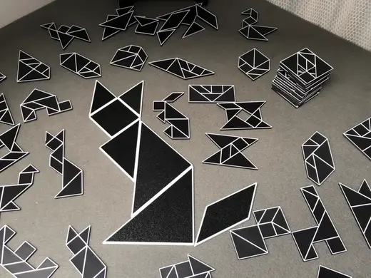 Mini Tangram Models – Play, Observe, Create!