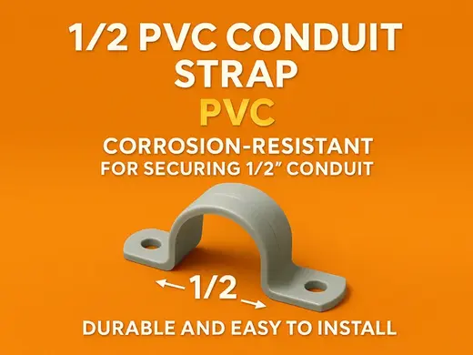 1/2" PVC Conduit Strap