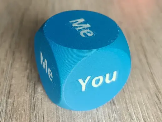 You or Me Decision Dice – Who Does the Chore?