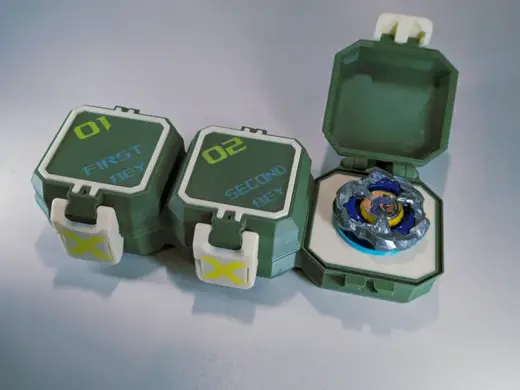 Beyblade Tournament Deck Box — Fun Size ×3 Edition