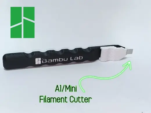 BambuLab A1/mini filament cutter Holder