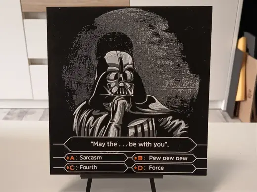 Darth Vader Quiz Hueforge