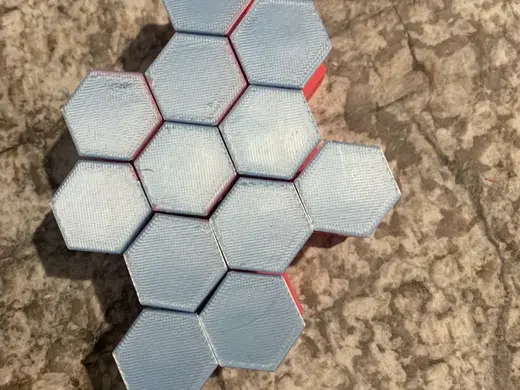 Honeycomb Fidget Pins (super satisfying)
