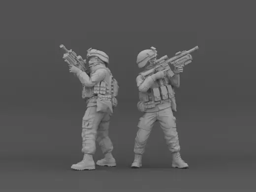 特种兵系列-单兵组合兵人