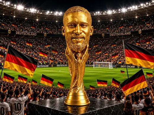 FIFA World Cup Trophäe - Antonio Rüdiger Edition