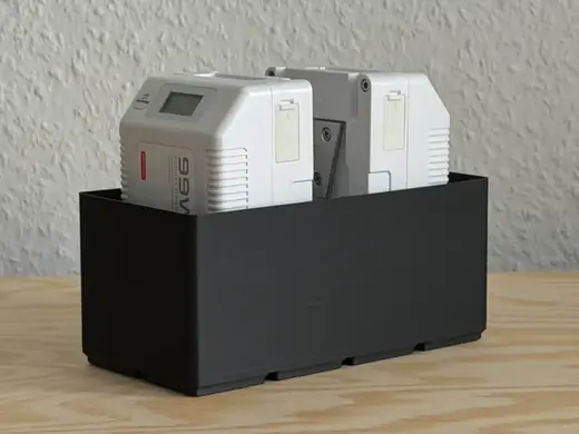 Viltrox 99 V-Mount Dual - Box - Cutout Gridfinity