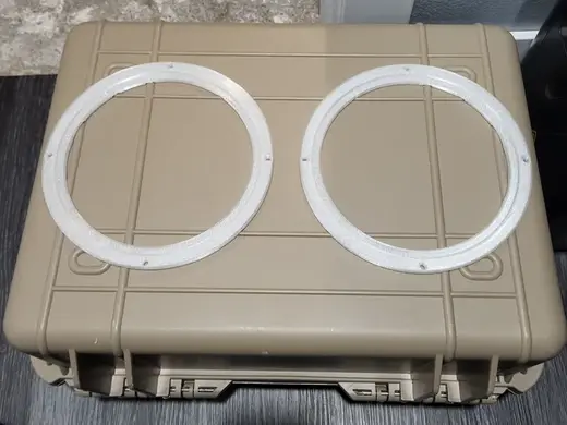 Dual 8in Vonnst PRcSpacers Apache 4800 Rear