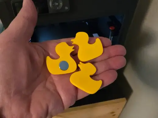 Refrigerator Magnet Duck