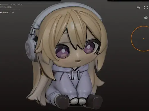 AI cute girl