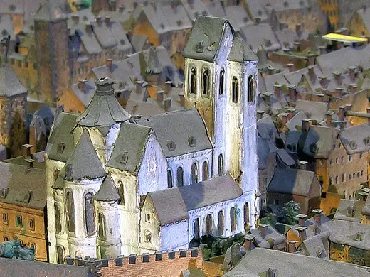 Projet 1725 St Etienne Strasbourg église disparue