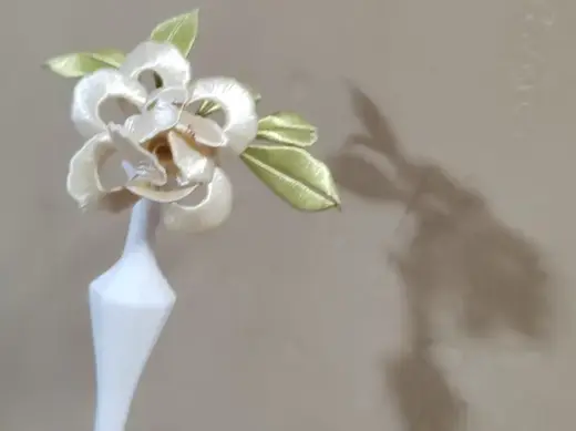 花瓶簪 瓜棱瓶可簪花盘发