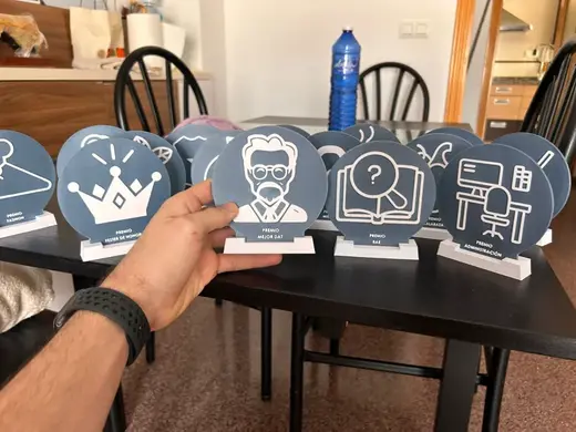 Trofeos para empresas o universidades
