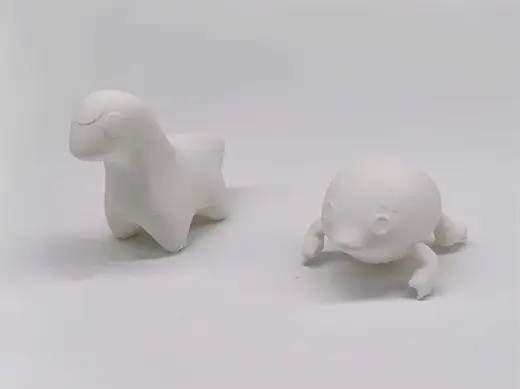 Five toads and dinosaur moon