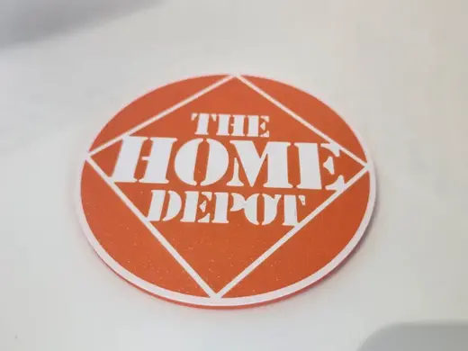 Home Depot coaster set with caddy/holder
