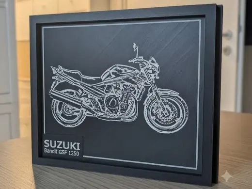 Moto Art - Suzuki Bandit GSF 1250