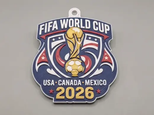 FIFA World Cup 2026 Keychain USA • Canada • Mexico