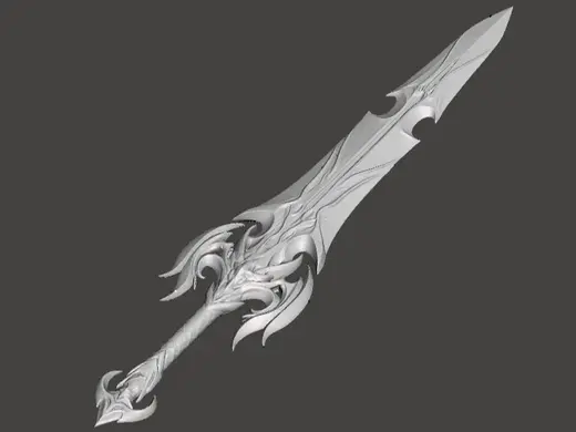 Stormbringer Broadsword - Solo Leveling: ARISE