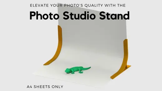 Photo Studio Stand [ A4 sheets ]