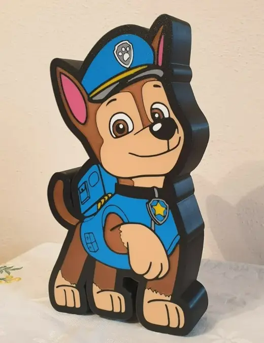 Dog Chase (Paw Patrol) Lightbox LED