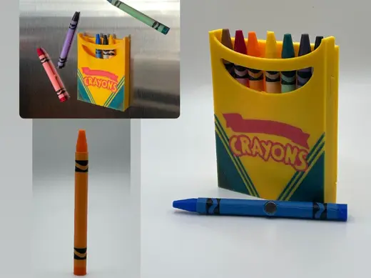 Crayon Magnets with Box