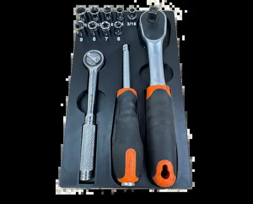 Gridfinity Tactix Husky Socket Wrench Combo