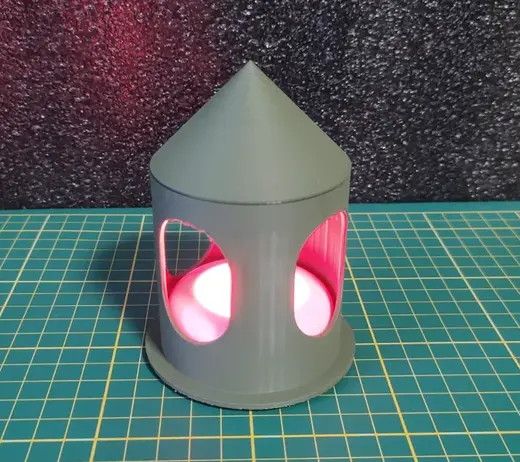 Lantern House & Roof Model Lighthouse Scale 1:36
