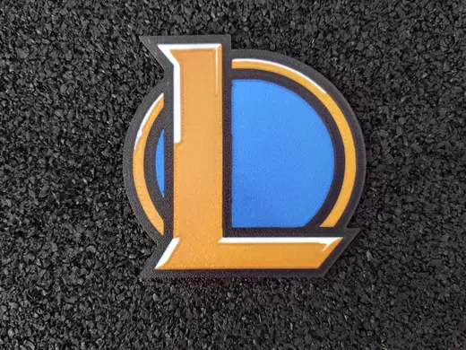 League of legends logo coaster