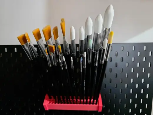Organizer Pennelli Pittura Skadis Ikea mod Sara 01