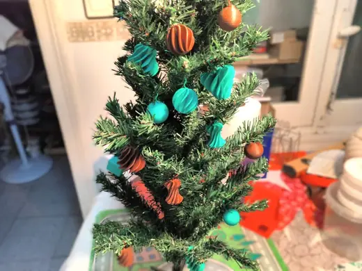 Conjunto Decorativo navideño - Adornos Navideños