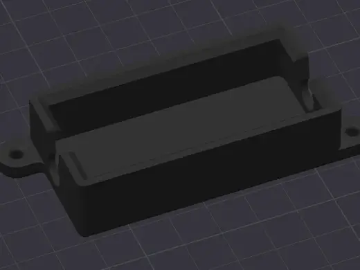 Clip-On Light Switch Holder (Nail Mounted)