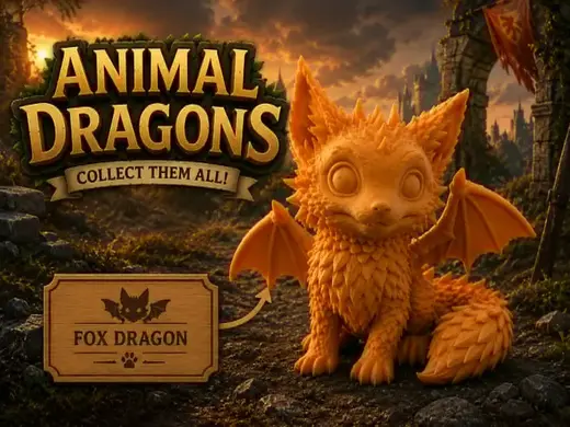 Flox the Fox Dragon